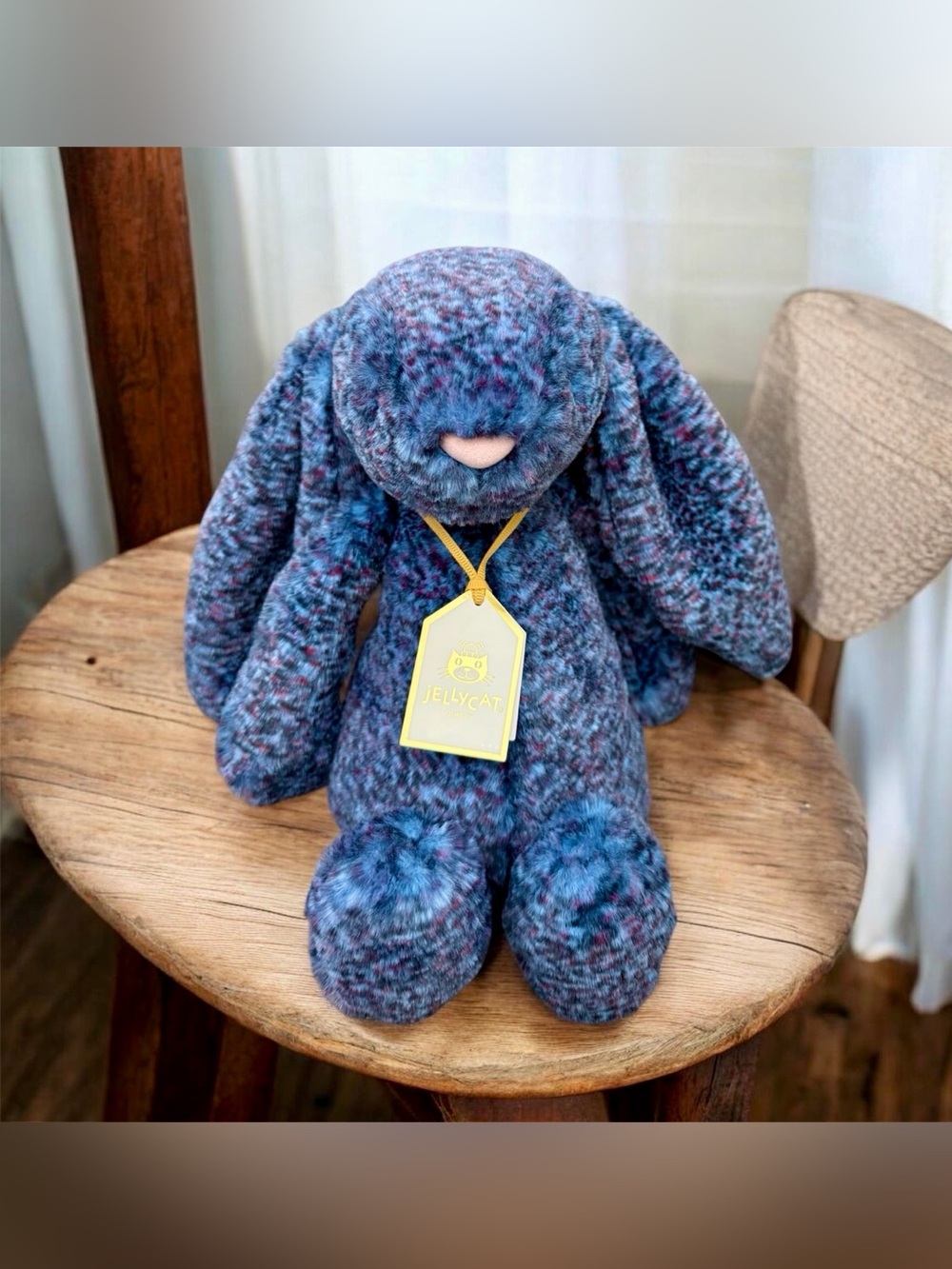 Authentic Jellycat Hopscone Luxe Bunny